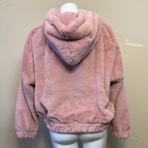 NWT💙 Express Super Soft Fuzzy Hoodie - Picture 12 of 14